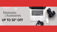 Buy Electronics And Other Gadgets At Up To 50% Off On Amazon