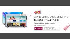 Xiaomi Mi TV Discounts You Can Avail On Flipkart And Amazon