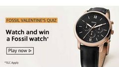 Fossil Valentine’s Quiz Answers: Answer And Win Fossil Men's Watch