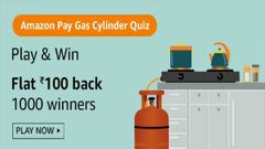 Amazon Pay Gas Cylinder Quiz Answers: Play And Get Flat Rs. 100 Cashback On LPG Cylinder Payment