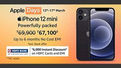 Amazon Apple Days Sale 2021: Discount Offers On iPhones