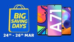 Flipkart Big Saving Days Sale 2021: Discount Offers Samsung On Smartphones