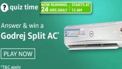 Amazon Quiz Contest Answers For April 10, 2021: Win Godrej Split AC