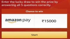 Amazon Quiz Contest Answers For April 17, 2021: Win Rs. 15,000 Amazon Pay Balance