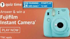Amazon Quiz Contest Answers For April 8, 2021: Win Fujifilm Instant Camera