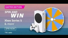 Amazon Easter Edition Spin & Win Contest: Your Chance To Win Xbox Series S And More