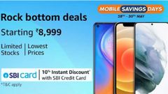 Amazon Big Saving Days Sale 2021: SBI Bank Offer, No Cost EMI On Popular Smartphones