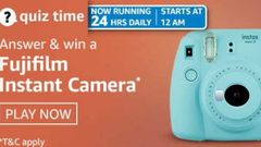 Want To Win Fujifilm Instant Camera? Check Out Amazon Quiz Contest Answers For May 4, 2021