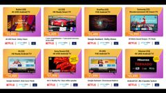 Amazon Sale 50% Off On Smart TVs: Redmi, LG, Sony, OnePlus, Samsung, Mi, TCL, And More TVs