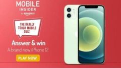 Amazon Mobile Insider Quiz Answers: Win Free Apple iPhone 12