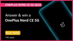 Here Are Amazon OnePlus Nord CE 5G Quiz Answers