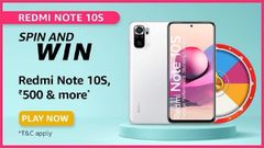Amazon Redmi Note 10S Spin And Win Quiz Answers, Prize And More