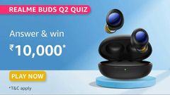 Amazon Realme Buds Q2 Quiz Answers: Chance To Win Rs. 10,000 Amazon Pay Balance