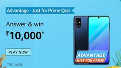 Amazon Advantage Just For Prime Quiz Answers: Win Rs. 10,000 Prize