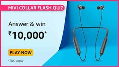Amazon Mivi Collar Flash Quiz Answers: Win Rs. 10,000 Prize