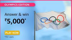 Amazon Olympics Edition Quiz Answers: Win Rs. 5,000 Prize
