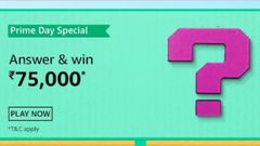 Amazon Prime Day Special Quiz Answers: Win Rs. 75,000