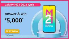 Amazon Samsung Galaxy M21 2021 Quiz Answers: Win Rs. 5,000 Amazon Pay Balance