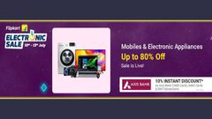 Flipkart Electronics & Appliances Sale: Discounts On Smartphones, Laptops, And Other Electronics Devices