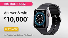 Amazon Fire Boltt Quiz Answers: Win Rs. 10,000 Amazon Pay Balance