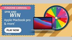 Amazon Funzone August Carnival Spin & Win Quiz: Win Apple MacBook Pro, Rs. 20,000, And More