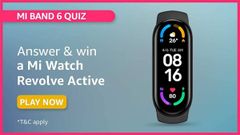 Amazon Mi Band 6 Quiz Answers: Win Mi Watch Revolve Active