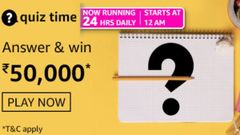 Amazon Quiz Answers For August 9, 2021: Win Rs. 50,000
