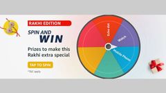Amazon Rakhi Edition Spin And Win Quiz: Chance To Win Echo Dot, Smartphone, Hair Straightener, And More