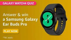 Amazon Samsung Galaxy Watch4 Quiz Answers: Your Chance To Win Galaxy Buds Pro For Free