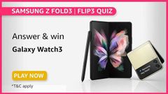 Amazon Samsung Galaxy Z Fold3, Z Flip3 Quiz Answers: Win Galaxy Watch3
