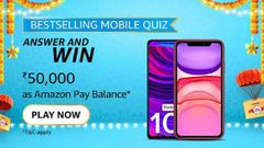 Amazon Bestselling Mobile Quiz Answers: Win Rs. 50,000 Amazon Pay Balance