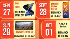 Amazon Great Indian Festival Sale 2021: List Of Phones To Launch iQoo Z5 5G, Mi 11 Lite 5G, Oppo A And More