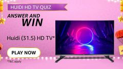 Amazon Huidi HD TV Quiz Answers: Win Huidi HD Ready LED TV For Free