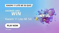 Amazon Xiaomi 11 Lite NE 5G Quiz Answers: Win Smartphone For Free