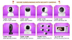 Amazon Great Indian Festival Sale 2021: Discount Offers On 360 Degree Portable Security Cameras