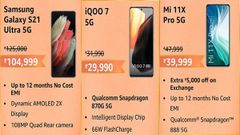 Amazon Great Indian Festival Sale 2021: Discount Offers On Powerful Processor Phones