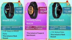 Amazon Great Indian Festival Sale 2021: Discount Offers On Premium Smart Watches