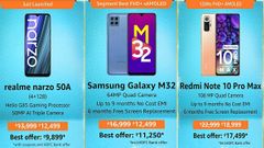 Best 64 MP Camera Smartphones On Budget Price On Amazon Great Indian Festival Sale 2021