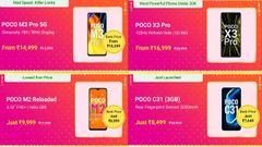 Flipkart Big Diwali Sale 2021: Discount Offers On POCO X3 Pro, POCO F3 GT, POCO M3, POCO C31 And More