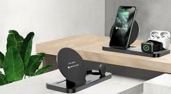 This Foldable 3-in-1 Wireless Charging Dock For Apple Devices Is Worth Checking Out