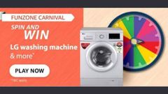 Here's Your Chance To Win LG Washing Machine Via Amazon Quiz