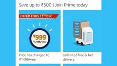 Get Amazon Prime Membership Now To Save Up To Rs. 500