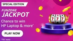 Win HP Laptop For Free From Amazon Funzone Jackpot Quiz