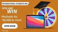 Amazon International Students Day Spin & Win Quiz Answers: Win MacBook Air, Amazon Pay Balance & More