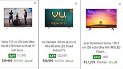 Flipkart Home Grand Appliances: Huge Discount Offers On Best Smart TVs