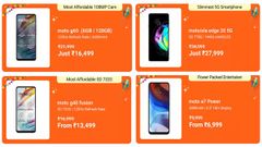 Flipkart Mobile Bonanza Sale: Discount Offers On Motorola Smartphones