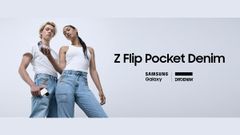 Samsung Galaxy Z Flip Pocket Denim Limited Edition Launched; Features Single Pocket For Flip Phone