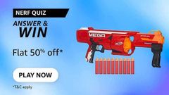 Amazon Nerf Quiz Answers: Win 50% Discount