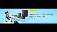 Flipkart Discount Offers On ZEBRONICS Speakers Under Rs. 1,000