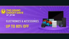 Flipkart The Grand Gadget Days Sale: Discount On Laptops, Headphones, Smartwatches, And More
